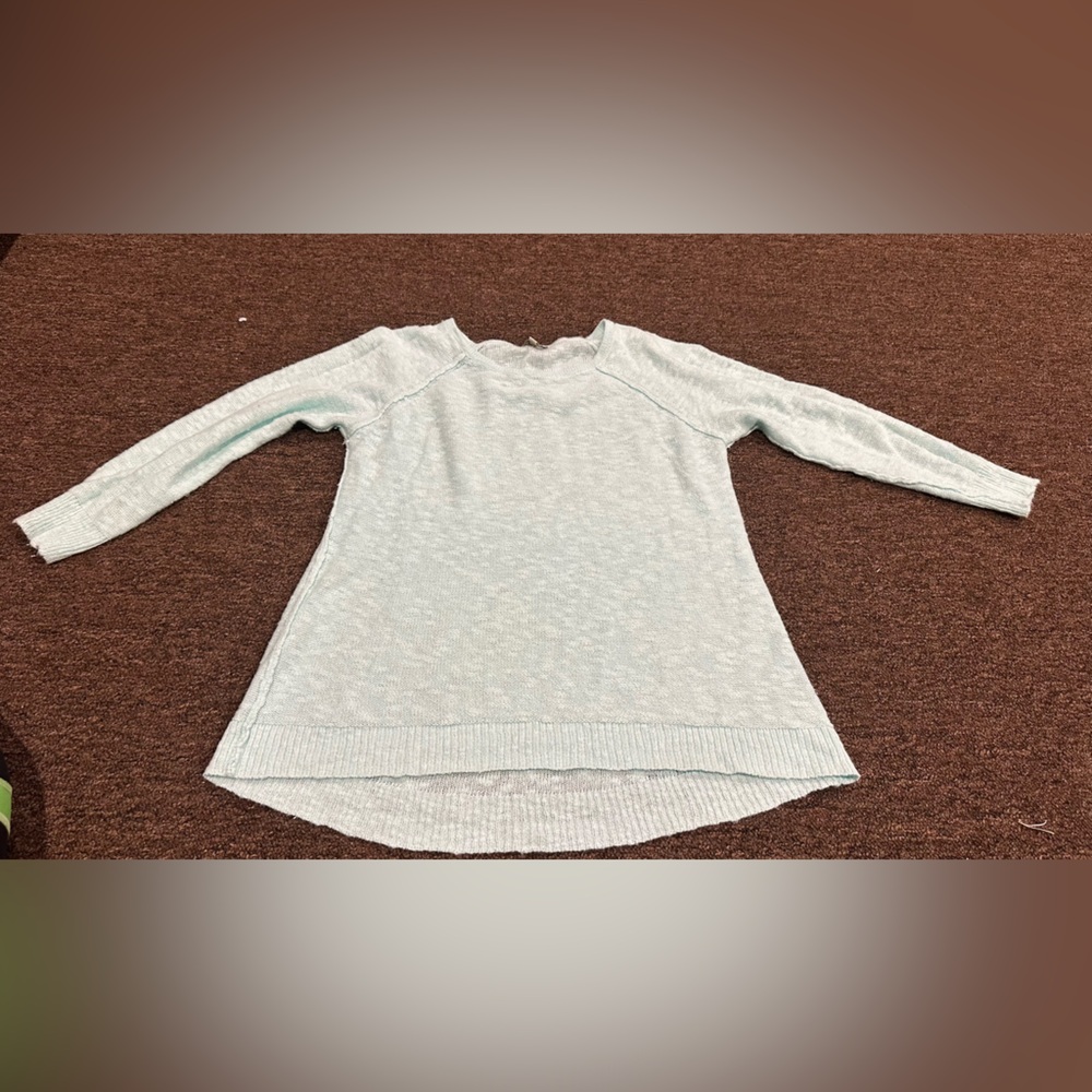 Y/Project Soft Aqua Knit Top Womens XS cozy knit sweater EUC!